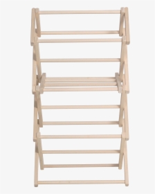 Small Wooden Clothes Drying Rack Heavy Duty 100% Hardwood - Wooden Laundry Hand Rack Small, HD Png Download, Free Download