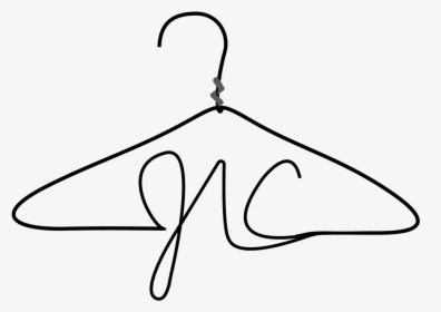 Hanger Transparent Dress - Line Art, HD Png Download - kindpng