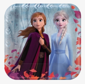 Copy Of Frozen 2 Party Lunch Plates - Frozen 2 Party Plates, HD Png Download, Free Download