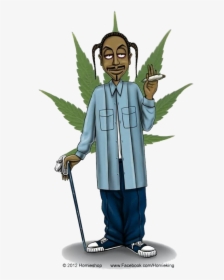 Snoop Dogg Weed Cartoon, HD Png Download, Free Download