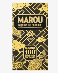 Marou 100 Dark Chocolate, HD Png Download, Free Download