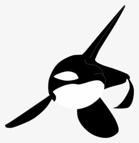 Killer Whale Tattoo Flash - Whale Tattoo, HD Png Download, Free Download