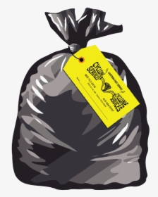 Yellow Residential-01 - Trash Bag Clip Art, HD Png Download, Free Download