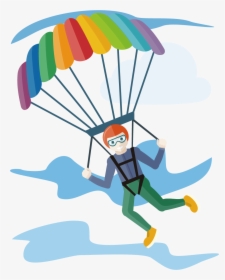 Parachute Clip Art, HD Png Download, Free Download