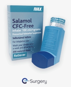 Asthma Relief From E-surgery - Inhaler, HD Png Download, Free Download