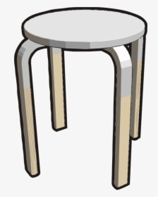 Clipart Small Stool Black And White, HD Png Download, Free Download