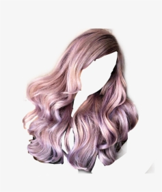 Transparent Pink Wig Png - Pastel Lilac Hair Color, Png Download, Free Download