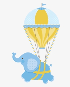 Http Daniellemoraesfalcao Minus Com - Elephant In Hot Air Balloon Clipart, HD Png Download, Free Download