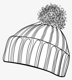 Line Art,monochrome Photography,tree - Winter Hat Clipart Png, Transparent Png, Free Download