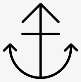 Anchor - Cross, HD Png Download, Free Download