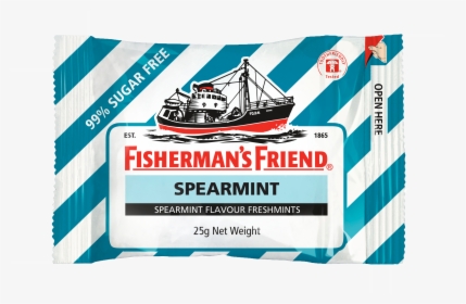 Spearmint - Fisherman's Friend Mint Sugar Free, HD Png Download, Free Download