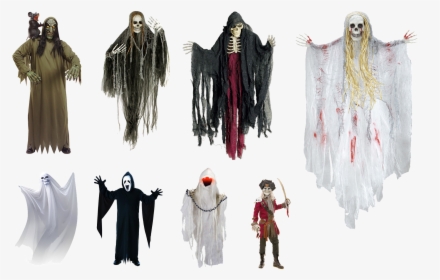 De Decorações De Fantasmas De Halloween, HD Png Download, Free Download