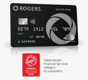 World Elite Card Image - Rogers World Elite Mastercard, HD Png Download, Free Download