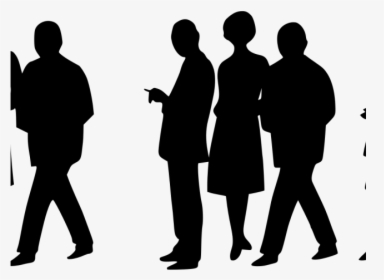 People Png Transparent Images - People Crowd Silhouette Png, Png Download, Free Download