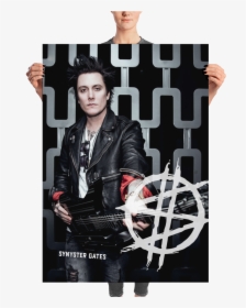 Synyster Gates Of Avenged Sevenfold Poster, HD Png Download, Free Download