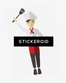 Chef Hat People - Cartoon, HD Png Download, Free Download