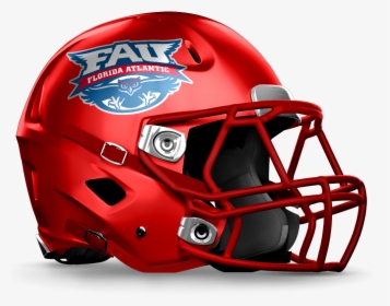 Fau Logo Helmet - Florida Atlantic Football Helmet, HD Png Download, Free Download