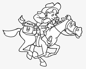 Cowboys Coloring Pages, HD Png Download, Free Download