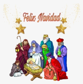 Nativity Christmas Gift Tags , Png Download - Birth Of Jesus Christ Png, Transparent Png, Free Download