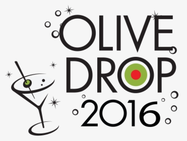 Olivedroplogo - Martini Glass, HD Png Download, Free Download