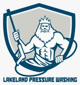 Lakeland Pressure Washing - Powerwasher Power Wash Clipart, HD Png Download, Free Download