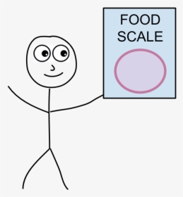 Do I Need A Food Scale - Cartoon, HD Png Download, Free Download