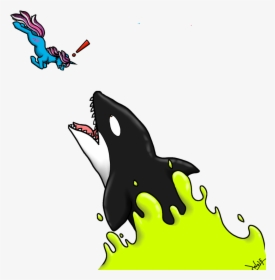 Mammal Clipart Baby Whale Killer Whale Drawing Png, Transparent Png, Free Download