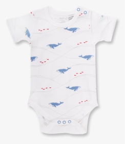 Whale Short Sleeve Bodysuit - Sock, HD Png Download, Free Download