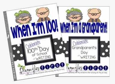 100th Day Th Writing Freebie Year Old Teacher Clipart - Am A Grandparent Worksheet, HD Png Download, Free Download