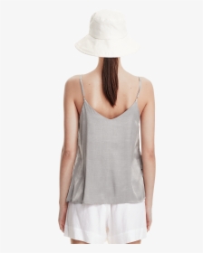Womens Canvas Beach Hat, White - Nightwear, HD Png Download, Free Download