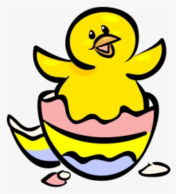 Duck Clip Easter - Easter Clipart Egg Hatching, HD Png Download, Free Download