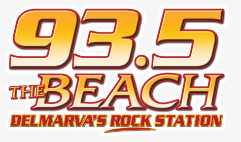 5 The Beach - 93.5 The Beach, HD Png Download, Free Download