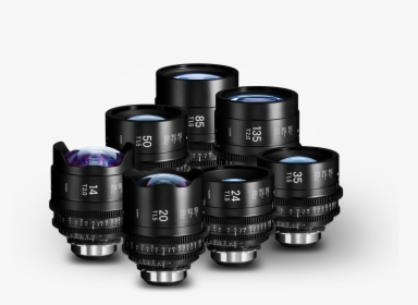 Sigma Cine 7 Lens Kit 2018 Duclos Lenses, Inc - Sigma Prime Lens Case, HD Png Download, Free Download