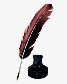 Ink Bottle Png -ink Pot Png Clipart - Feather Pen And Ink Png, Transparent Png, Free Download