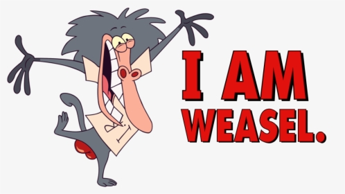 I Am Weasel Image - Baboon I Am Weasel, HD Png Download, Free Download