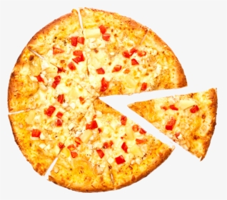 Pizza With Slice Out, HD Png Download, Free Download