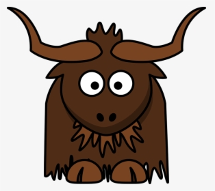 Cartoon Yak Clipart, HD Png Download, Free Download