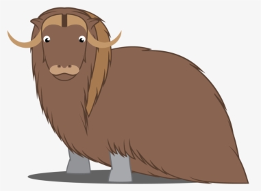 Transparent Musk Ox Clipart - Muskox, HD Png Download, Free Download