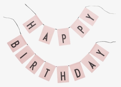 Design Letters Happy Birthday Flags, HD Png Download, Free Download