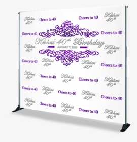 Birthday Step And Repeat - Birthday Step And Repeat Banner, HD Png Download, Free Download