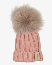 Blush French Knit Hat By Mon Tresor"  Class= - Beanie, HD Png Download, Free Download