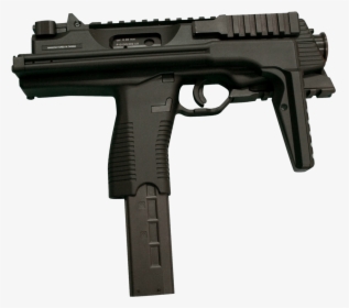 Black Machine Gun - Firearm, HD Png Download, Free Download