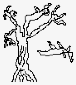 The Dying Tree - Line Art, HD Png Download, Free Download