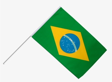 Brazil Hand Waving Flag - Brazil Flag, HD Png Download, Free Download