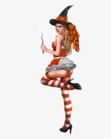 Transparent Sexy Halloween Png - Free Sexy Witch Png, Png Download, Free Download