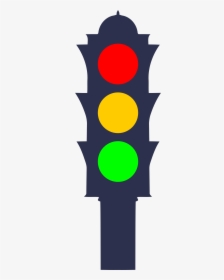 Traffic Light Big Image - Clip Art Of Traffic Signal, HD Png Download, Free Download