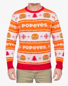 Popeyes Ugly Christmas Sweater, HD Png Download, Free Download