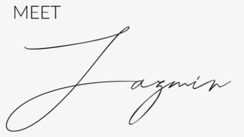 Jazmin - Calligraphy, HD Png Download, Free Download