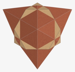 Dual Compound Truncated 4 From Hexagon - Origami, HD Png Download, Free Download