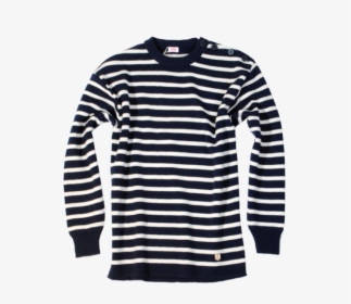 Unisex Armor Lux Fouesnant Wool Sweater - J Crew Striped Button Shoulder Turtleneck, HD Png Download, Free Download